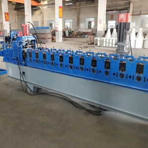 Automatic <strong>Omega</strong> Profile Metal Stud Grape Stake Vineyard Trellis Post Ceiling <strong>C</strong> <strong>Channel</strong> Roll Forming Machine - Product Image 4