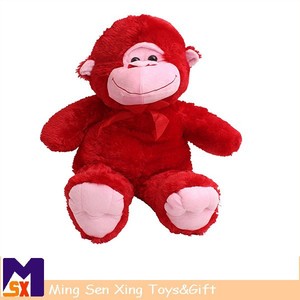 vuoi comprare roba giocattolo da cina farcito giocattolo scimmia rossa - Product Image 1