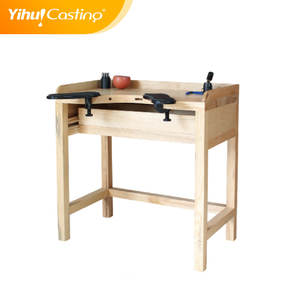 Giá Rẻ Micro Thiết Lập Bảng Bàn Làm Việc Bằng Gỗ Với Lớn Hơn Đứng Sắt, Đồ Trang Sức Làm Việc Băng Ghế Làm Việc Bàn - Product Image 4