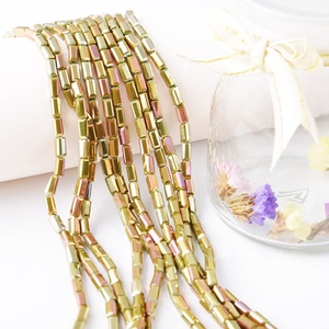 <strong>Wholesale</strong> 2*4mm Colorful <strong>Long</strong> Square <strong>Beads</strong> for Jewelry