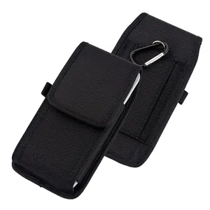 Phổ Oxford Vải Vải Điện Thoại Pochette Holster Belt Bag Với Vòng Lặp Hook Eo Bag Cho Iphone 13 Điện Thoại Pouch