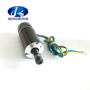 48V 500W Luftgekühlten Spindel Motor Mit Bürstenlosen Dc Fahrer Kit