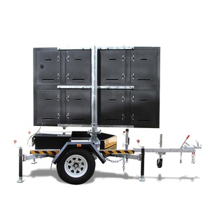 Opt19 Kleurrijke Vms Draagbare Variabele Zonne-Energie Reclame Full Color Vms Trailer - Product Image 3