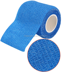 Atadura adesiva elástica colorida, bandagem coesiva autoadesiva para animais domésticos, para primeiros socorros, esportes, pulso e tornozelo - Product Image 1