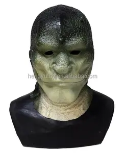 Horror Halloween Costumes Reptilian Elite Alien Lizard Man mask