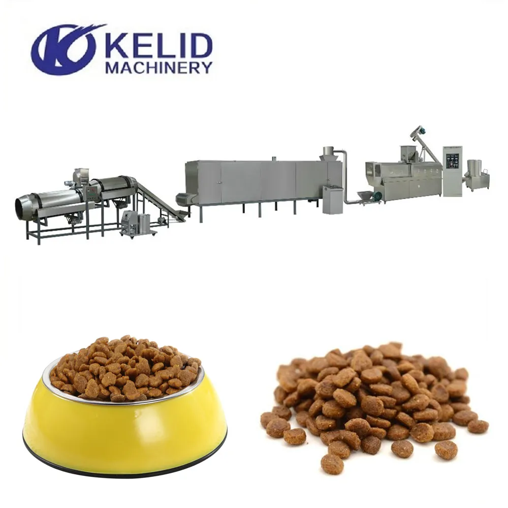Full Production Line Dry Dog Food Making Machine