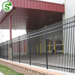 Vườn Nho Sắt Trellis/Thép Hình Ống Hàng Rào Hiện Đại Rèn Rèn Sắt Hàng Rào - Product Image 1