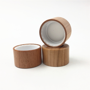 28mm yeni doğal eko kiraz ağacı dostu kamış difüzör kapağı gerçek ahşap difüzör parfüm şişesi kapağı - Product Image 4