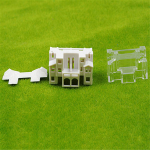 Mô Hình Mini 2016 Nhà Nhựa Trong Vật Liệu Mô Hình Kiến Trúc - Product Image 2