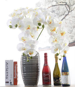 Hoa Lan Giả Bằng Lụa In 3D Chất Lượng Cao Bán Chạy Hoa Lan Hồ Điệp Cho Trang Trí Nhà Cửa Đám Cưới - Product Image 4