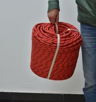 Vente en gros corde d'escalade statique de 12mm corde de sécurité avec boucle d'escalade pour l'escalade