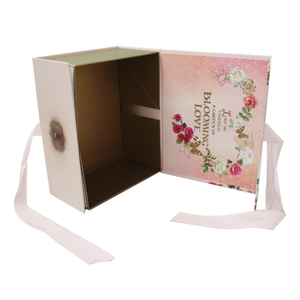 Luxo Cosmetic Folding Box Papelão Fazer Luxo Gift Carton Embalagem Perfume Sample Gift Set Armazenamento 5-7 Dias Tempo de Produção