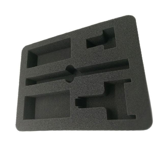 Black Expandable Polyethylene Packaging Foam Custom Foam Insert for Box