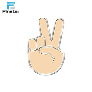 Muestra libre clásico niños amor <span class=keywords><strong>chat</strong></span> emoji metal insignias de solapa - Product Image 5