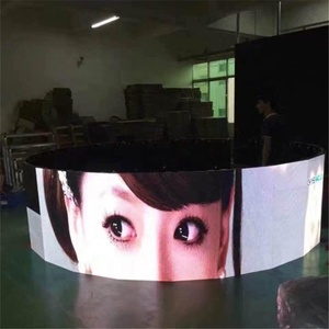 P2.5 P3 P4 p3.91 p4.81 trong nhà cho thuê hình cung tròn Tủ HD LED video sân khấu Màn hình hiển thị nền - Product Image 2