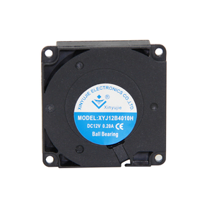 4010 5v 12v 24v Dc遠心送風ファンアロマディフューザー2本のワイヤー3本のワイヤー4本のワイヤー10000 Rpmの送風ファン40x40x10mm - Product Image 1