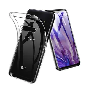 Ultra Slim ברור TPU פגוש טלפון סלולרי מקרה עבור LG G8 ThinQ חזרה כיסוי