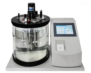 Medidor de viscosidade padrão de aço d445/ip71, testador de índice de viscosidade de óleo/de laboratório usado