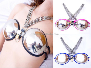 <span class=keywords><strong>De</strong></span> acero inoxidable <span class=keywords><strong>de</strong></span> <span class=keywords><strong>castidad</strong></span> sujetador Bondage Dispositivo <span class=keywords><strong>de</strong></span> <span class=keywords><strong>Castidad</strong></span> <span class=keywords><strong>de</strong></span> cubierta <span class=keywords><strong>de</strong></span> la <span class=keywords><strong>jaula</strong></span> para las mujeres - Product Image 4