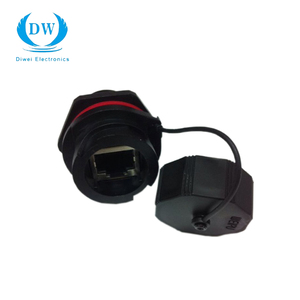 Anti-corrosão antitruste RJ45 IP54 conector à prova d' água para equipamento fotográfico - Product Image 4