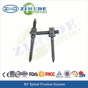 RF <span class=keywords><strong>columna</strong></span> <span class=keywords><strong>vertebral</strong></span> implantes ortopédicos de titanio barra de ángel y tornillos - Product Image 1