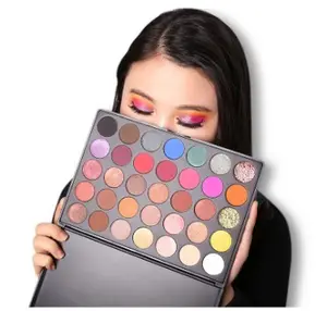 Commercio all'ingrosso di New di Alta Pigmento Eye Shadow Palette Cosmetici Private Label 35 di Colore Eyeshadow Palette