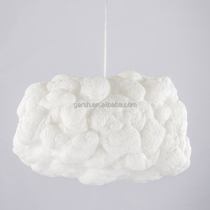Modern Interior Designer Pedant Lights Fabric Cotton <strong>Cloud</strong> Pendant <strong>Lamp</strong> for Hotel Restaurant - Product Image 4