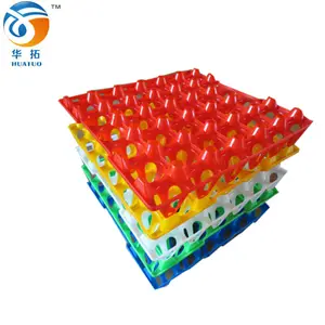 Bandeja de huevos de plástico de 30 agujeros para embalaje y transporte, 30x30x5 cm