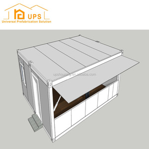 Prefabbricata del Contenitore di 40ft Negozio con Basso Costo - Product Image 2