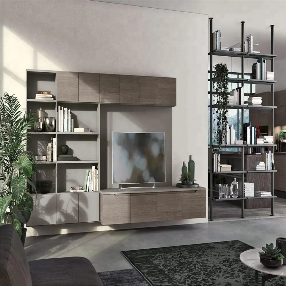 2023 Hangzhou Vermont Meja Kabinet Unit TV Desain Modern Baru untuk Desain Furnitur