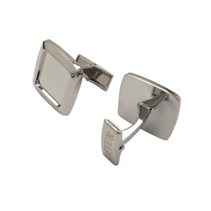 Su misura di Forma Quadrata In Acciaio Inox Gemello Spazi Vuoti, Spazi Vuoti del Commercio All'ingrosso del Metallo Gemelli In Bianco - Product Image 1