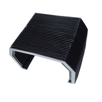 Protection en nylon personnalisée cnc protection soufflet accordéon flexible pare-poussière