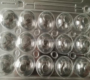 Bandeja de Huevos de Codorniz Reciclable de CPET, Empaque Tipo Blíster, Tamaño y Color Personalizables, Certificación ISO9001, Marca MINXING - Product Image 3