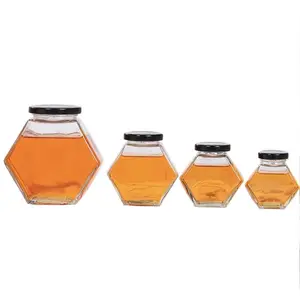 380 مللي مسدس دورق عسل زجاجي مع غطاء معدني المسمار