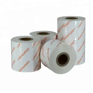 Băng Màu Tương Thích Băng In Mã Vạch Băng Trắng Chuyển Nhiệt Nhựa Polyester Satin <span class=keywords><strong>Ribbon</strong></span> - Product Image 1