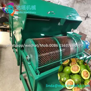 Verde noce/pecan peeling/lavaggio/shelling/dehusking/hulling macchina