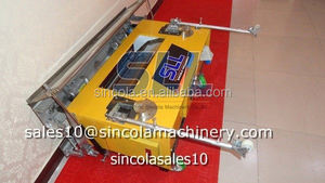 Zhengzhou Sincola, máquina de yeso, vídeos, mostrar cómo <span class=keywords><strong>estucar</strong></span> una pared - Product Image 2