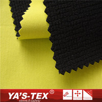 Tela Elástica de Forro Polar Ripstop de TPU Adherido 100% Poliéster para Abrigos, Chaquetas, Bolsos, Uso en Exteriores y Automóviles para Niñas