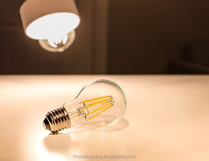Precio de fábrica luz E27 <span class=keywords><strong>A19</strong></span> 4 W 6 W dimmable LED redondo forma de globo bombilla de filamento - Product Image 3