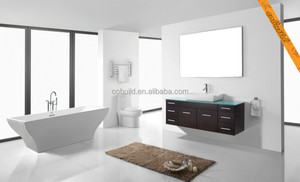 Montado en la pared de la vanidad de baño con fregadero de un seno <span class=keywords><strong>UM</strong></span>-008 - Product Image 6