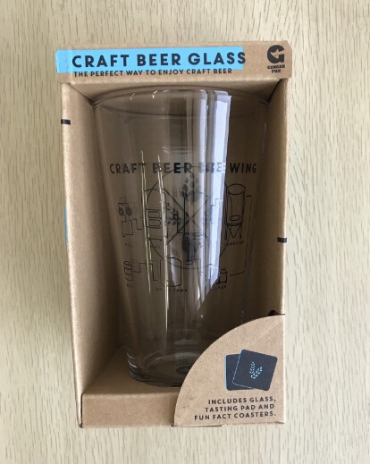 Glassware 16 oz Beer Pint Glass with Etched Logo Clear Beer Glass Cup Couple Cups Glass