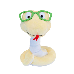 Giocattoli di Peluche di Alta Qualità ed Economici, Serpente Rosso con Corona - Product Image 6