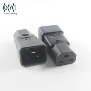 IEC320 C20 TO C21 16A conversion socket 3 pins plug for PDU server WA-0169