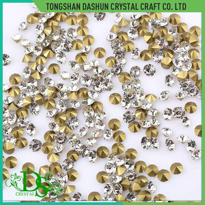 Mặt glass stones đối với trang sức, trang trí màu đá thủy tinh rhinestone - Product Image 2
