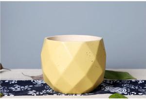 Florero colorido promocional <span class=keywords><strong>Estilo</strong></span> nórdico macetas de cerámica mango <span class=keywords><strong>maceta</strong></span> cultura jardín Oficina macetas al por mayor - Product Image 3