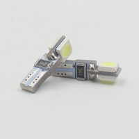 Bohlam LED 2SMD 5050 Canbus untuk VW T5 Wedge Panel Instrumen Speedometer Tacho Gauge Cluster Lampu Dasbor Bohlam Lampu T5 W3W