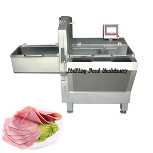 Efisiensi Tinggi JY-25K Daging Mengiris Mesin Ikan Cutter Komersial HAM Meat Slicer