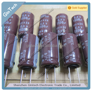 6.3V1500UF NCC KZE 10X20 e-mũ nippon chemi-con KZE loạt tụ EKZE6R3ELL152MJ20S KZE6.3VB152M10X20LL - Product Image 2