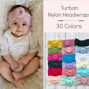 Groothandel baby meisjes knit hoofdband goedkope knit hoofdband
