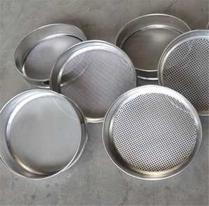 व्यास 10cm 15cm 20cm 25cm 30cm स्टेनलेस स्टील जाल चलनी सेट/मिट्टी चलनी सेट